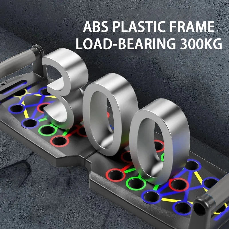 Push-Up Board Set Foldablewith Handles. Portable Full-Body Workout
