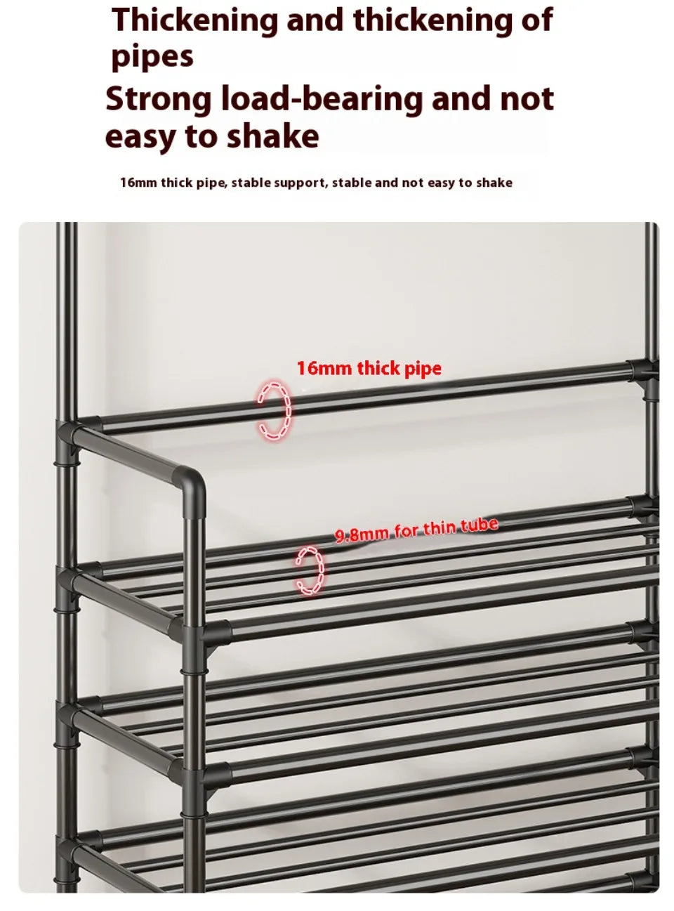 Multi-Layer Shoe & Hat Rack. Home Organiser