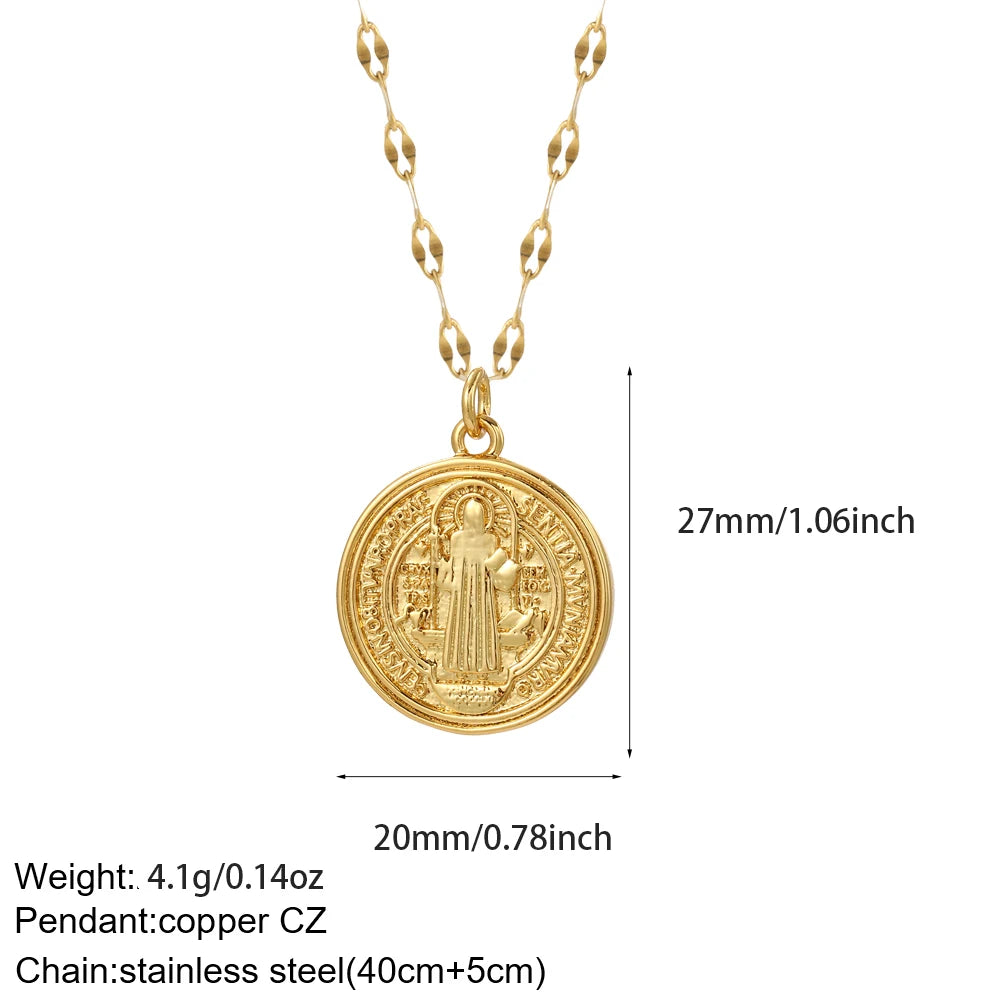 Gold Cross Pendant Necklace Selections