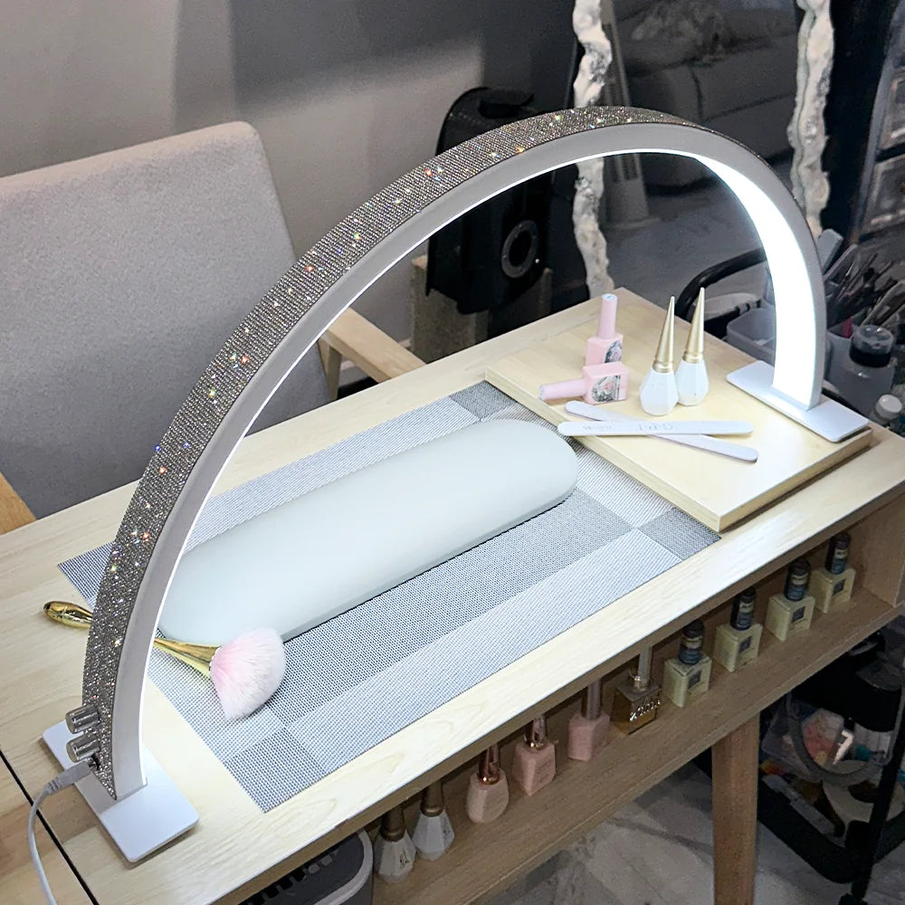 Half-Moon LED Lamp Nail 50W, Lash & Beauty Salon Light