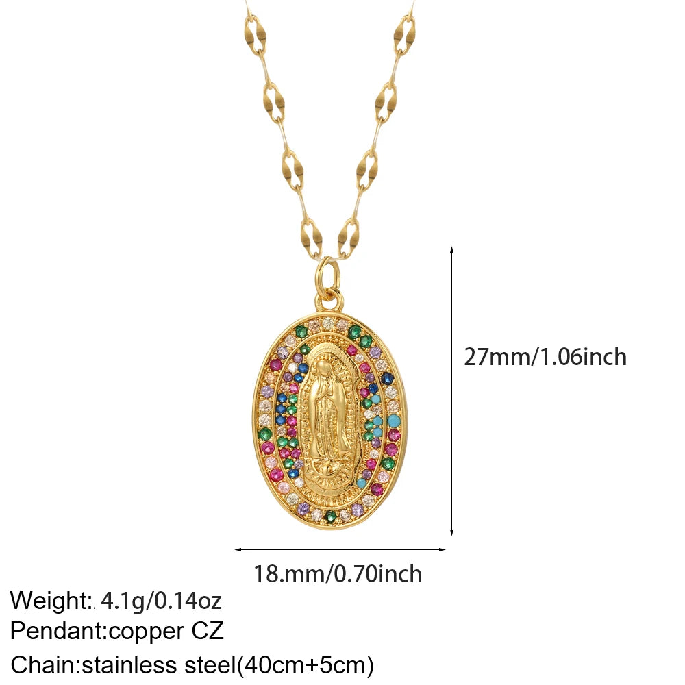 Gold Cross Pendant Necklace Selections