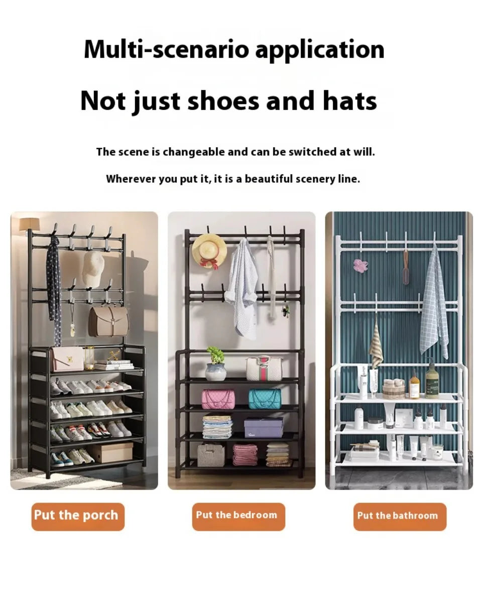 Multi-Layer Shoe & Hat Rack. Home Organiser