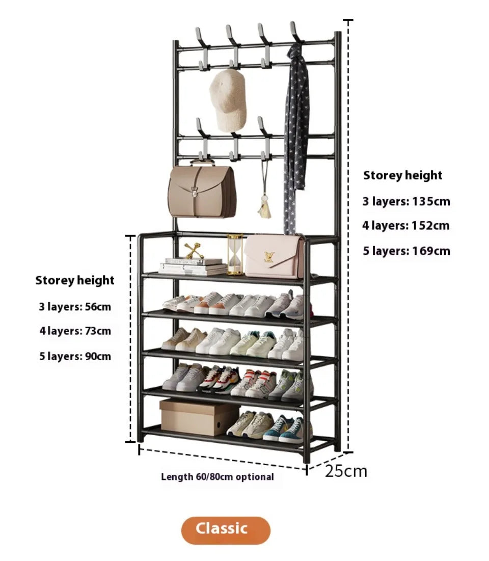 Multi-Layer Shoe & Hat Rack. Home Organiser