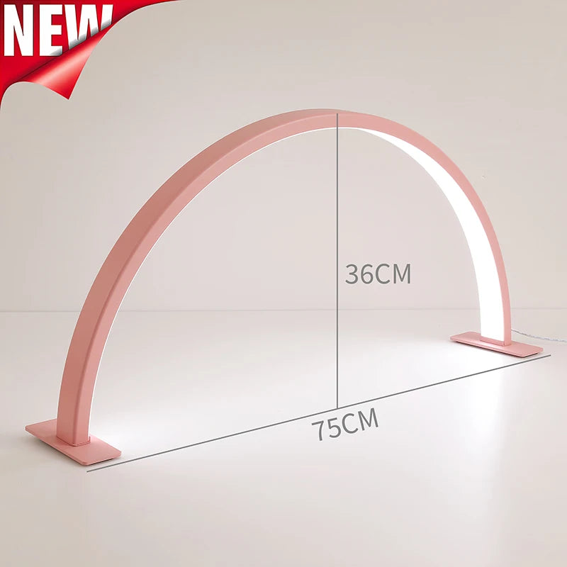 Half-Moon LED Lamp Nail 50W, Lash & Beauty Salon Light