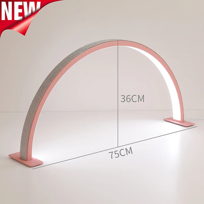 Half-Moon LED Lamp Nail 50W, Lash & Beauty Salon Light