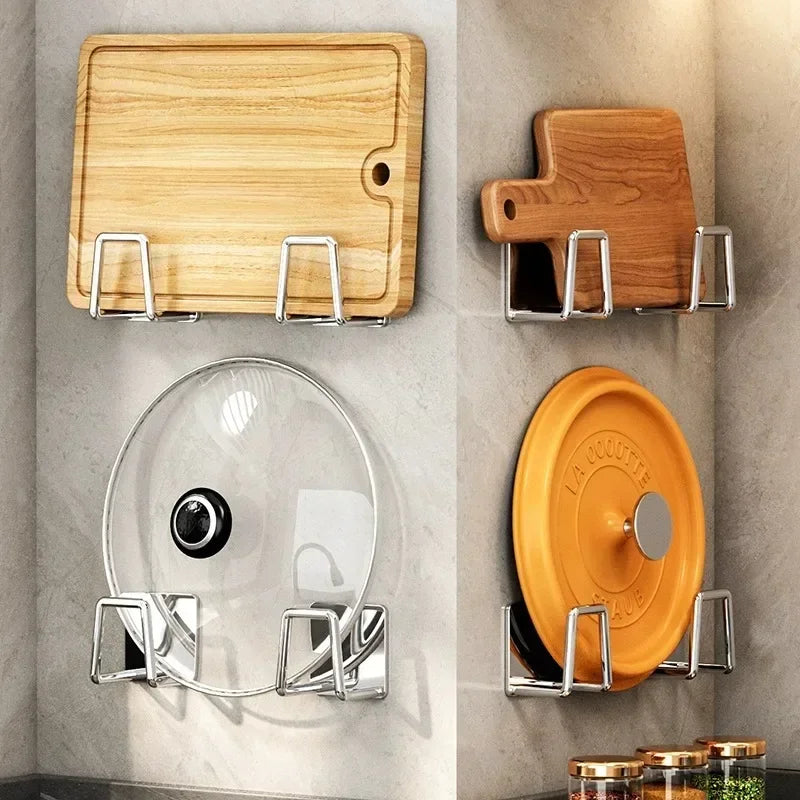 Sponge Holder, Stainless Steel Self-Adhesive Kitchen Organiser