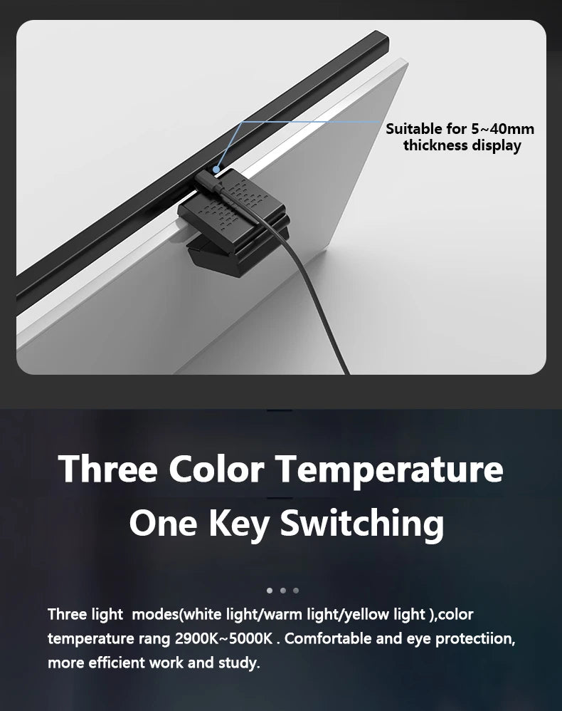 Computer USB Light Bar 50cm with 3 Lighting Modes