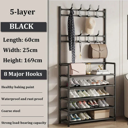 Multi-Layer Shoe & Hat Rack. Home Organiser