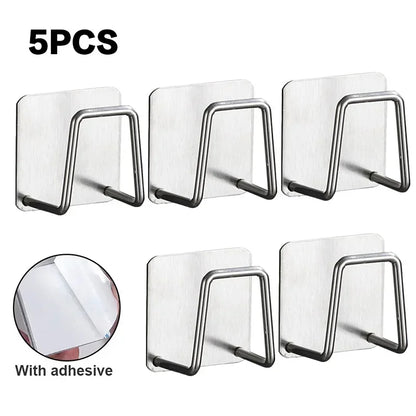 Sponge Holder, Stainless Steel Self-Adhesive Kitchen Organiser