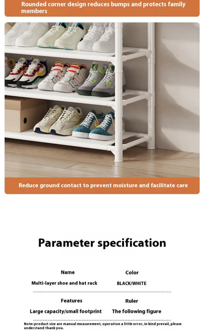 Multi-Layer Shoe & Hat Rack. Home Organiser