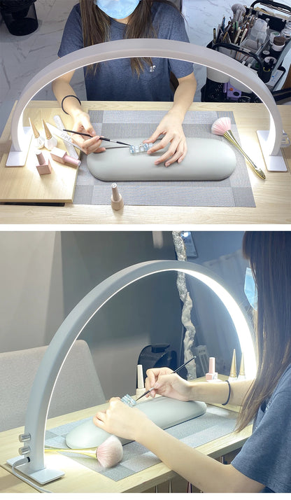 Half-Moon LED Lamp Nail 50W, Lash & Beauty Salon Light